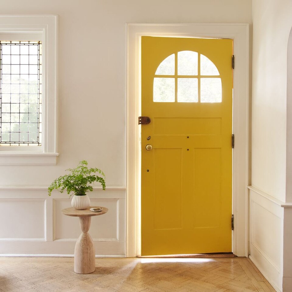 Winona Round Pedestal Side Table West Elm UK